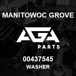 00437545 Manitowoc Grove WASHER | AGA Parts