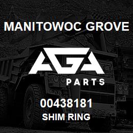 00438181 Manitowoc Grove SHIM RING | AGA Parts