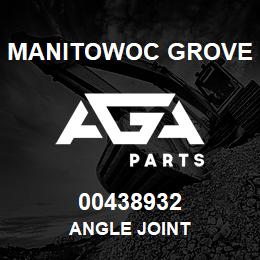 00438932 Manitowoc Grove ANGLE JOINT | AGA Parts