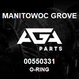00550331 Manitowoc Grove O-RING | AGA Parts