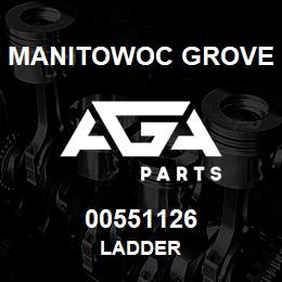 00551126 Manitowoc Grove LADDER | AGA Parts