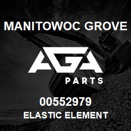00552979 Manitowoc Grove ELASTIC ELEMENT | AGA Parts