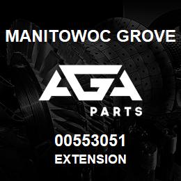 00553051 Manitowoc Grove EXTENSION | AGA Parts