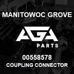 00558578 Manitowoc Grove COUPLING CONNECTOR | AGA Parts