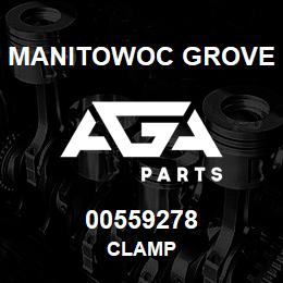 00559278 Manitowoc Grove CLAMP | AGA Parts