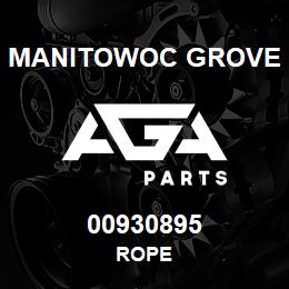 00930895 Manitowoc Grove ROPE | AGA Parts