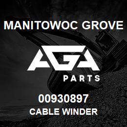 00930897 Manitowoc Grove CABLE WINDER | AGA Parts
