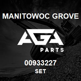 00933227 Manitowoc Grove SET | AGA Parts