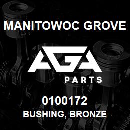 0100172 Manitowoc Grove BUSHING, BRONZE | AGA Parts