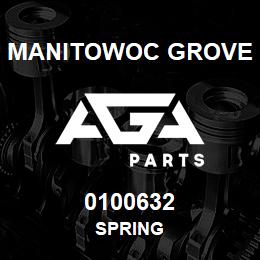 0100632 Manitowoc Grove SPRING | AGA Parts