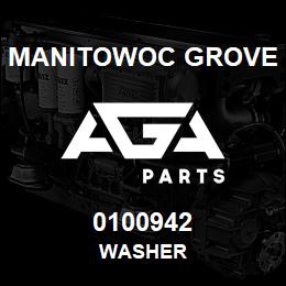 0100942 Manitowoc Grove WASHER | AGA Parts