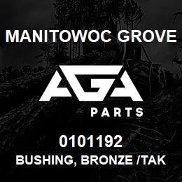 0101192 Manitowoc Grove BUSHING, BRONZE /TAKES 2 HALFS | AGA Parts