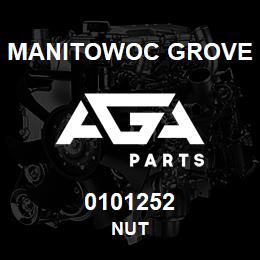 0101252 Manitowoc Grove NUT | AGA Parts