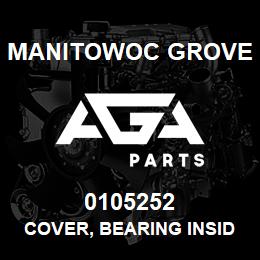 0105252 Manitowoc Grove COVER, BEARING INSIDE RH | AGA Parts