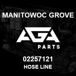 02257121 Manitowoc Grove HOSE LINE | AGA Parts