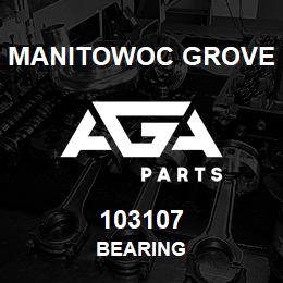 103107 Manitowoc Grove BEARING | AGA Parts