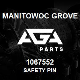 1067552 Manitowoc Grove SAFETY PIN | AGA Parts