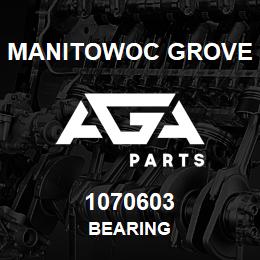 1070603 Manitowoc Grove BEARING | AGA Parts