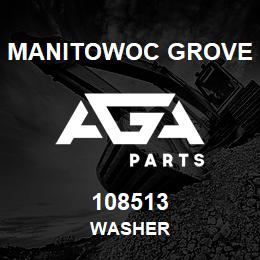 108513 Manitowoc Grove WASHER | AGA Parts