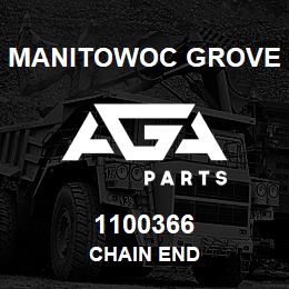 1100366 Manitowoc Grove CHAIN END | AGA Parts