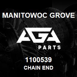 1100539 Manitowoc Grove CHAIN END | AGA Parts