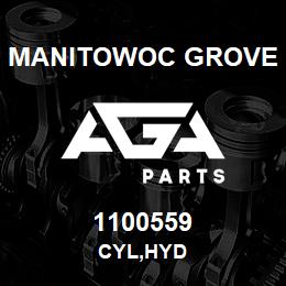 1100559 Manitowoc Grove CYL,HYD | AGA Parts