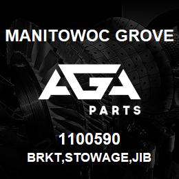 1100590 Manitowoc Grove BRKT,STOWAGE,JIB | AGA Parts