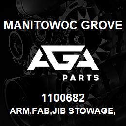 1100682 Manitowoc Grove ARM,FAB,JIB STOWAGE,8.50CL | AGA Parts