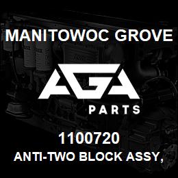 1100720 Manitowoc Grove ANTI-TWO BLOCK ASSY,LWR | AGA Parts