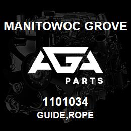 1101034 Manitowoc Grove GUIDE,ROPE | AGA Parts