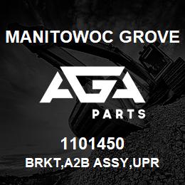 1101450 Manitowoc Grove BRKT,A2B ASSY,UPR | AGA Parts