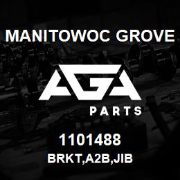 1101488 Manitowoc Grove BRKT,A2B,JIB | AGA Parts