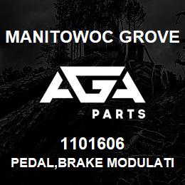1101606 Manitowoc Grove PEDAL,BRAKE MODULATING | AGA Parts