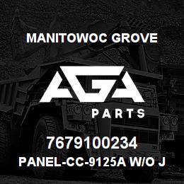 7679100234 Manitowoc Grove PANEL-CC-9125A W/O JIB-LMI | AGA Parts