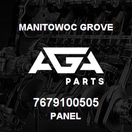7679100505 Manitowoc Grove PANEL | AGA Parts