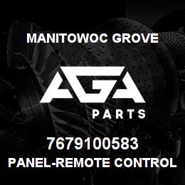 7679100583 Manitowoc Grove PANEL-REMOTE CONTROLS | AGA Parts