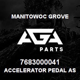 7683000041 Manitowoc Grove ACCELERATOR PEDAL ASSY | AGA Parts