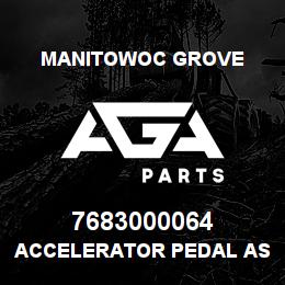 7683000064 Manitowoc Grove ACCELERATOR PEDAL ASSY | AGA Parts