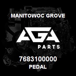 7683100000 Manitowoc Grove PEDAL | AGA Parts