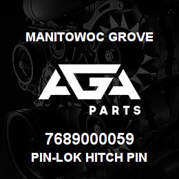 7689000059 Manitowoc Grove PIN-LOK HITCH PIN | AGA Parts
