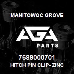 7689000701 Manitowoc Grove HITCH PIN CLIP- ZINC | AGA Parts