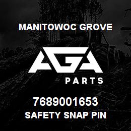 7689001653 Manitowoc Grove SAFETY SNAP PIN | AGA Parts
