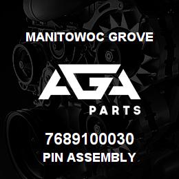 7689100030 Manitowoc Grove PIN ASSEMBLY | AGA Parts