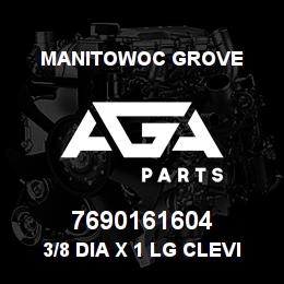 7690161604 Manitowoc Grove 3/8 DIA X 1 LG CLEVIS | AGA Parts