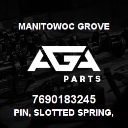7690183245 Manitowoc Grove PIN, SLOTTED SPRING, .5 | AGA Parts