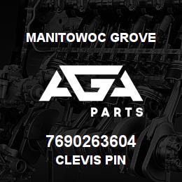 7690263604 Manitowoc Grove CLEVIS PIN | AGA Parts