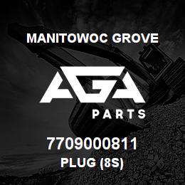 7709000811 Manitowoc Grove PLUG (8S) | AGA Parts