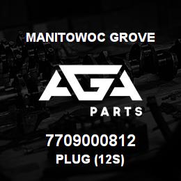 7709000812 Manitowoc Grove PLUG (12S) | AGA Parts
