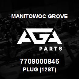 7709000846 Manitowoc Grove PLUG (12ST) | AGA Parts