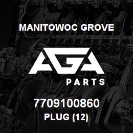 7709100860 Manitowoc Grove PLUG (12) | AGA Parts